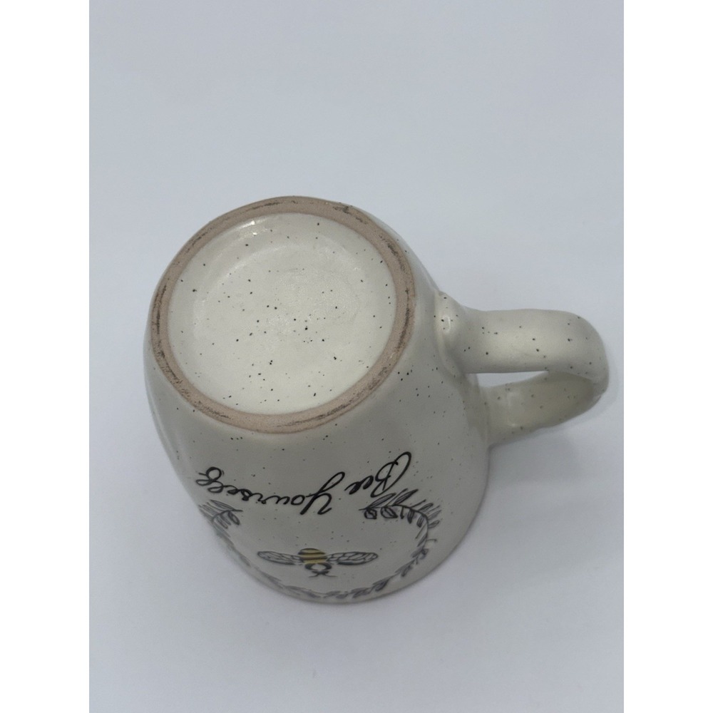 Bee Yourself Bumble Queen Bee Coffee Tea Mug Purple Stoneware‎ Spectrum Designz - Picture 5 of 8